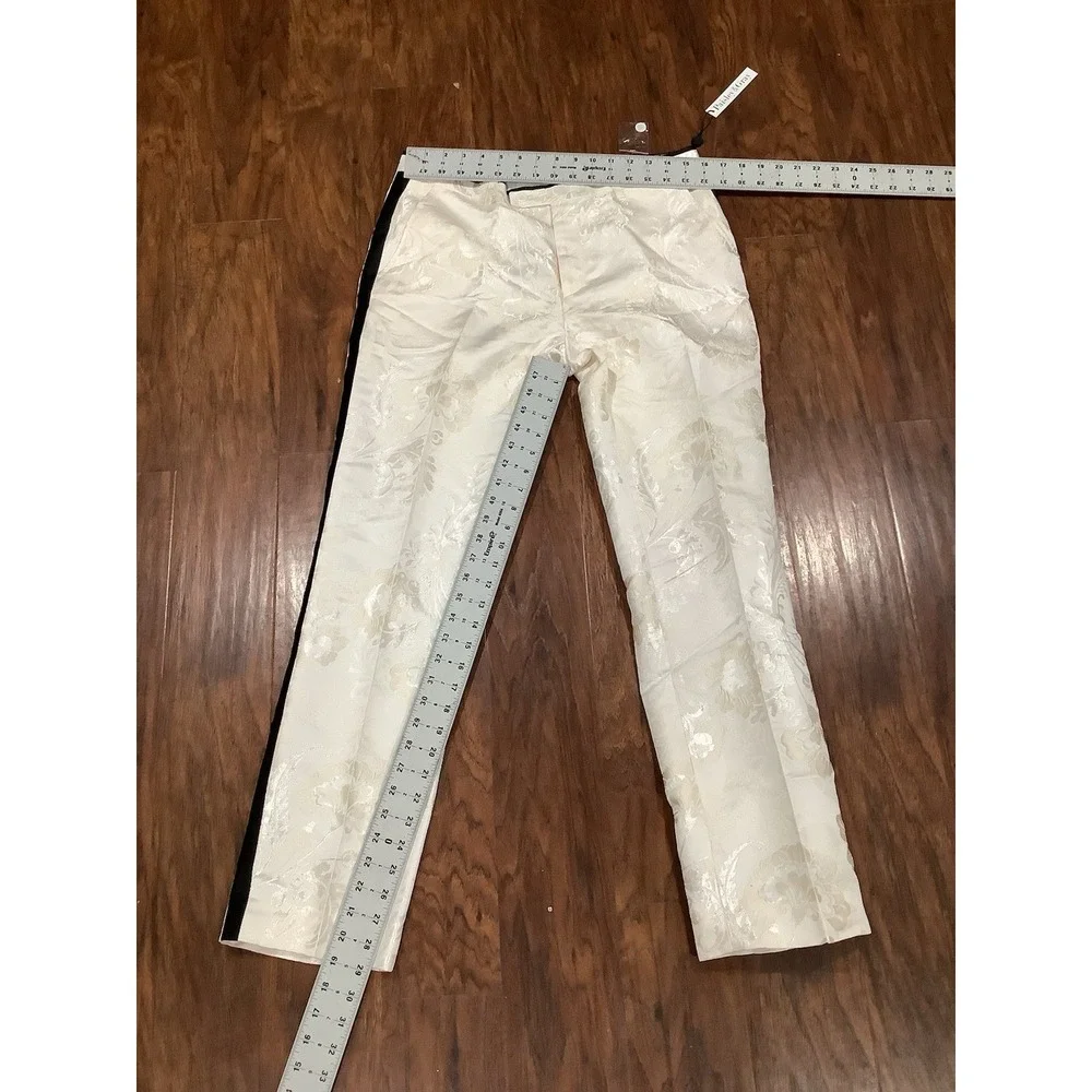 Paisley & Gray Men's Slim Fit Dress Pants 32  NWT Silkey Beige Retail $125